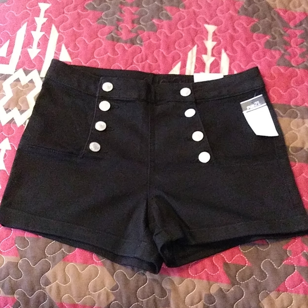 High waisted shorts